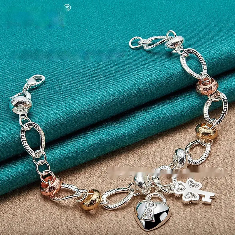 Key to Her – Silver Love Bracelet