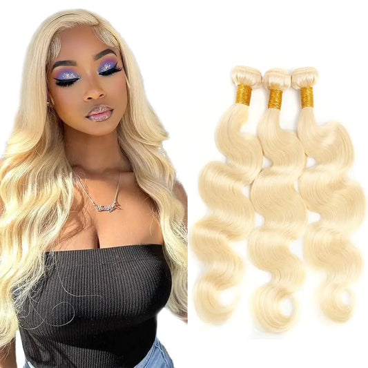 Mini Blonde Bundle Set – 613 Body Wave (8"-12")