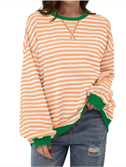 CozyLines™ Striped Pullover – Everyday Comfort