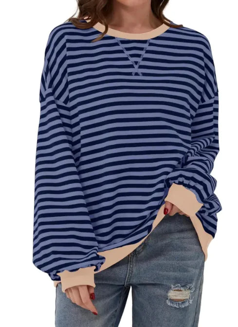 CozyLines™ Striped Pullover – Everyday Comfort