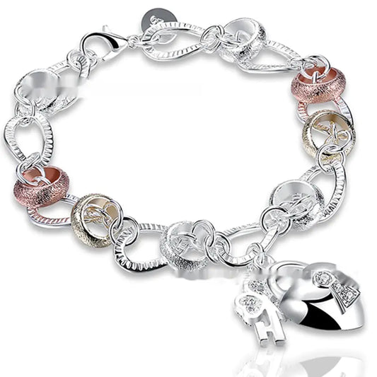 Key to Her – Silver Love Bracelet