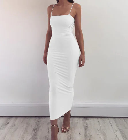 SculptSilk™ Strap Bodycon Dress – Night Edit