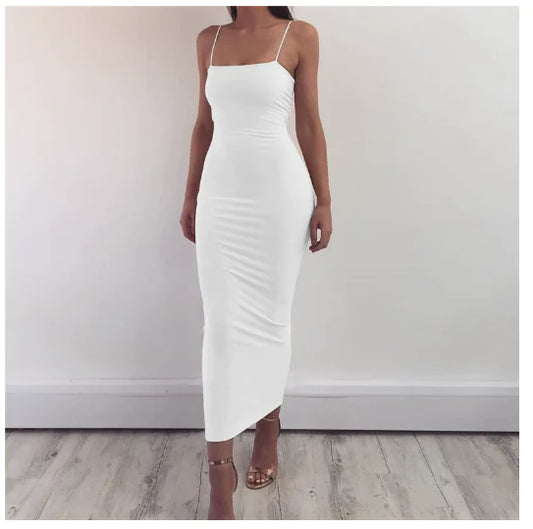 SculptSilk™ Strap Bodycon Dress – Night Edit