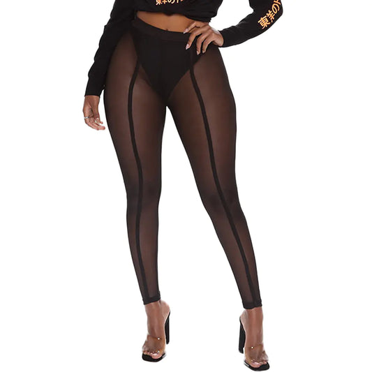 EdgeMesh™ Sheer Leggings – Street Style Fit