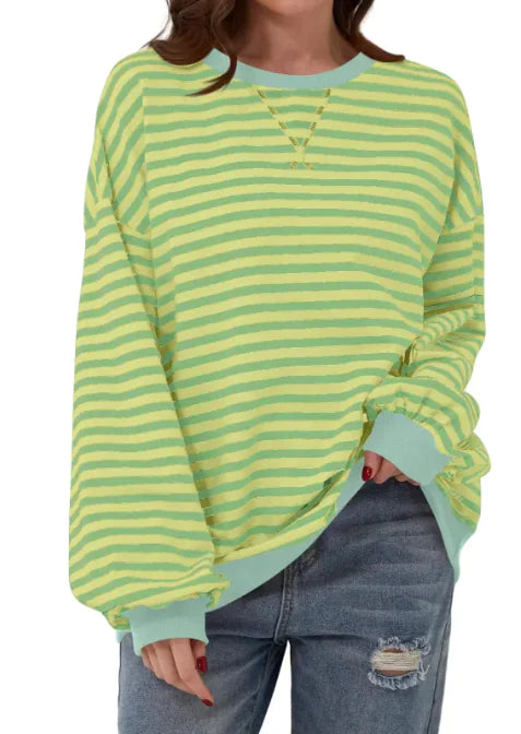 CozyLines™ Striped Pullover – Everyday Comfort