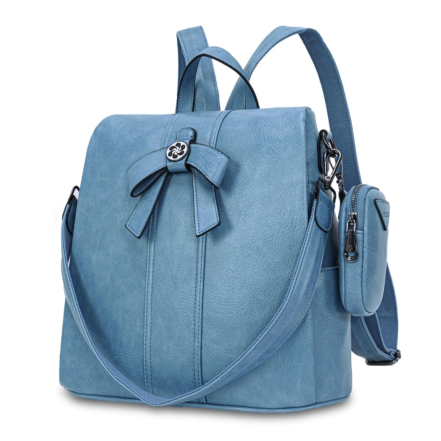 ZOCAI CityGuard™ Anti-Theft Backpack Purse – PU Leather