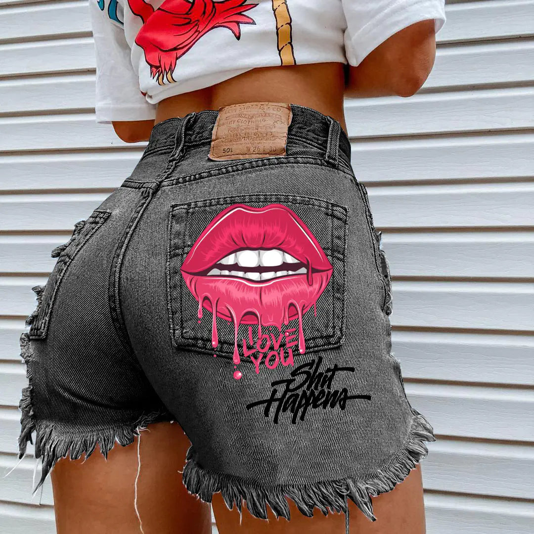 StreetEdge™ Ripped Denim Shorts