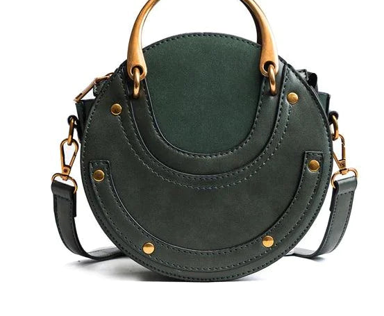Stella Stud – Round Crossbody Bag