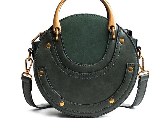 Stella Stud – Round Crossbody Bag