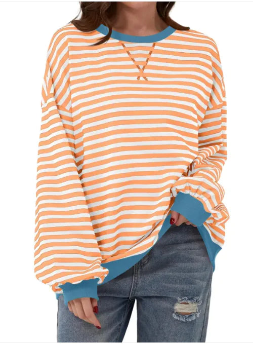 CozyLines™ Striped Pullover – Everyday Comfort
