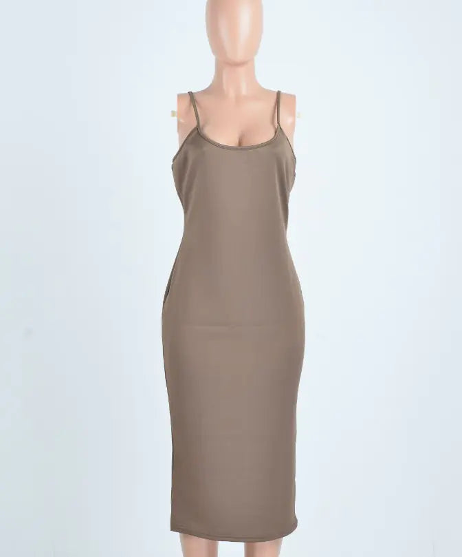 SculptSilk™ Strap Bodycon Dress – Night Edit