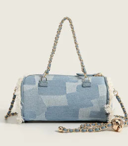 Mini Luxe Circle Bag – Soft Faux Leather Crossbody