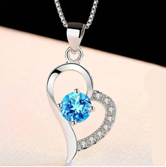 Silver Promise – Heart Pendant Necklace