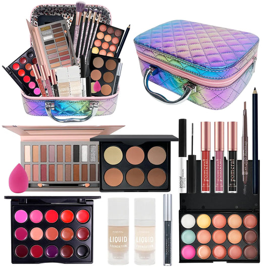 GlowAway™ All-in-One Travel Makeup Kit for Girls & Teens